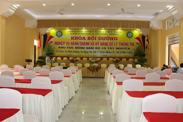 Chùm ảnh: Công tác chuẩn bị cho Khóa Bồi dưỡng Nghiệp vụ Hành chánh và Kỹ năng Xử lý Thông tin Khu Vực Đông Nam Bộ và Tây Nguyên