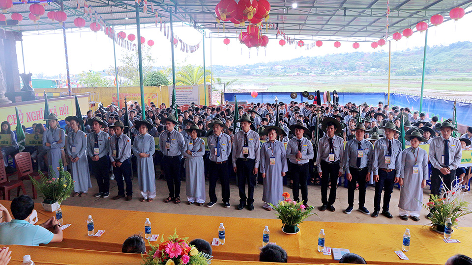 Gia Lai: Tổ chức trại họp bạn Lục Hòa IV