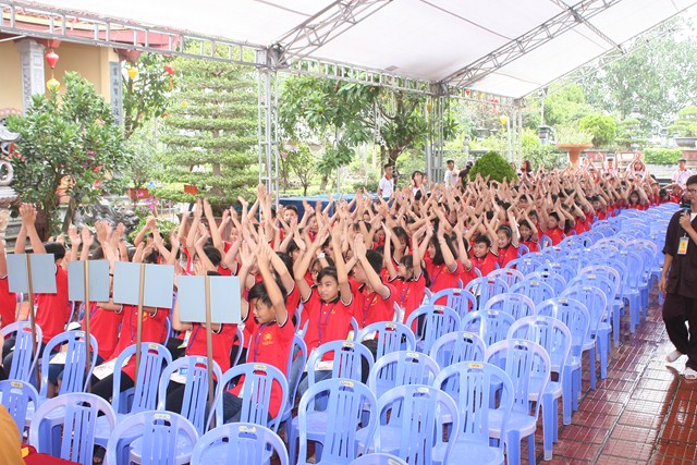 Ninh Bình: Khai mạc khóa tu mùa hè chùa Quang Sơn