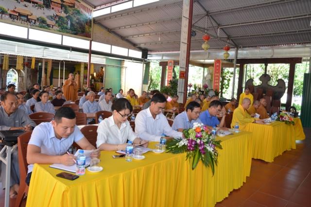Nghệ An: BTS Hội Nghị Sơ Kết Công Tác Phật Sự 6 Tháng Đầu Năm 2018