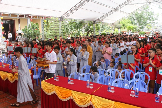 Ninh Bình: Khai mạc khóa tu mùa hè chùa Quang Sơn