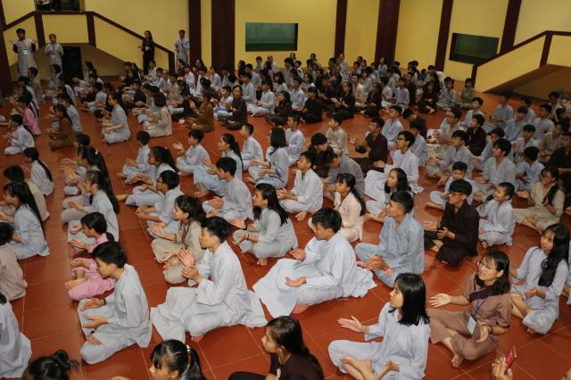 Bình Dương: Ấn tượng Khóa tu mùa hè “Về Lại Quan Âm” lần thứ 4
