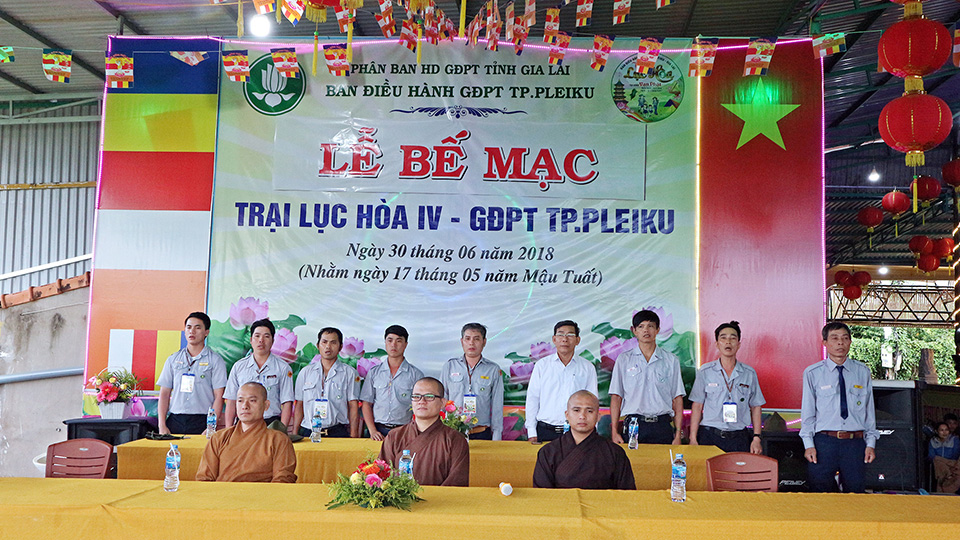 Gia Lai: Tổ chức trại họp bạn Lục Hòa IV