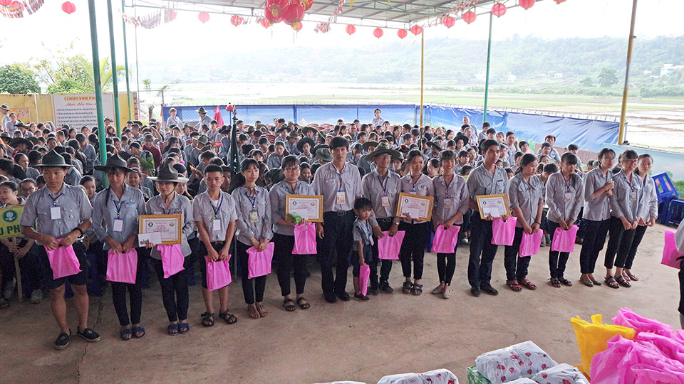 Gia Lai: Tổ chức trại họp bạn Lục Hòa IV