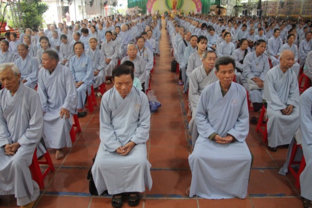 Thái Bình:  Gần 1000 Phật tử về chùa Từ Xuyên dự Đại lễ Vu Lan