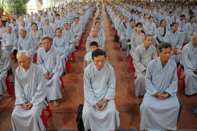 Thái Bình:  Gần 1000 Phật tử về chùa Từ Xuyên dự Đại lễ Vu Lan
