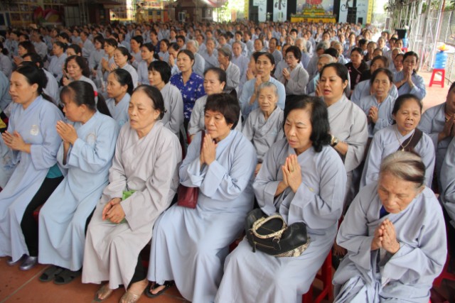 Thái Bình:  Gần 1000 Phật tử về chùa Từ Xuyên dự Đại lễ Vu Lan
