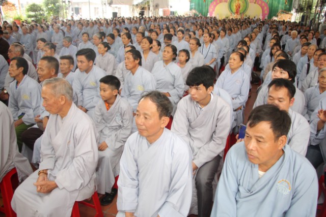 Thái Bình:  Gần 1000 Phật tử về chùa Từ Xuyên dự Đại lễ Vu Lan