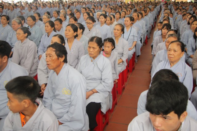 Thái Bình:  Gần 1000 Phật tử về chùa Từ Xuyên dự Đại lễ Vu Lan