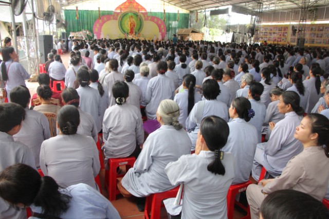 Thái Bình:  Gần 1000 Phật tử về chùa Từ Xuyên dự Đại lễ Vu Lan