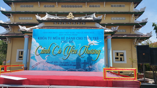 Khánh Hòa: Hơn 300 bạn trẻ tham dự khóa tu mùa hè “Cánh cò quê hương”