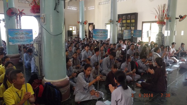 Khánh Hòa: Hơn 300 bạn trẻ tham dự khóa tu mùa hè “Cánh cò quê hương”