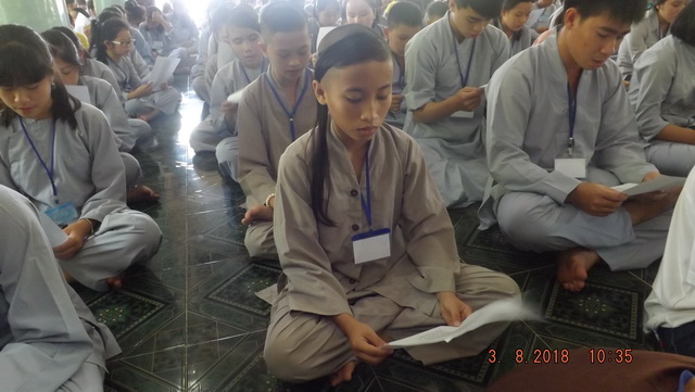Khánh Hòa: Hơn 300 bạn trẻ tham dự khóa tu mùa hè “Cánh cò quê hương”
