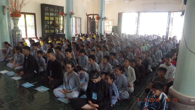 Khánh Hòa: Hơn 300 bạn trẻ tham dự khóa tu mùa hè “Cánh cò quê hương”