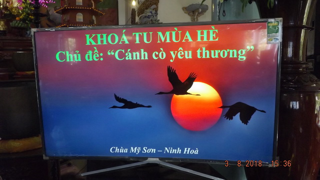 Khánh Hòa: Hơn 300 bạn trẻ tham dự khóa tu mùa hè “Cánh cò quê hương”
