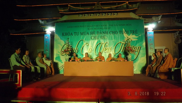 Khánh Hòa: Hơn 300 bạn trẻ tham dự khóa tu mùa hè “Cánh cò quê hương”