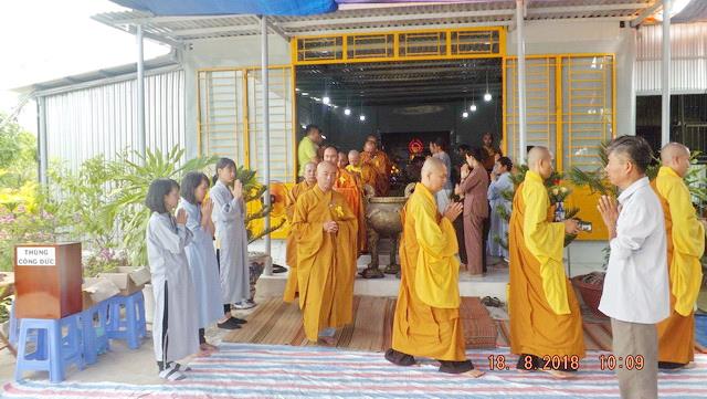 Trang nghiêm lễ Vu lan tại chùa Vĩnh Pháp