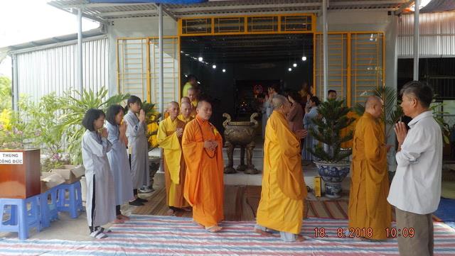 Trang nghiêm lễ Vu lan tại chùa Vĩnh Pháp