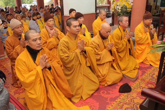 Thái Bình: 54 giới tử được thọ giới tại Đại giới đàn Thánh Long
