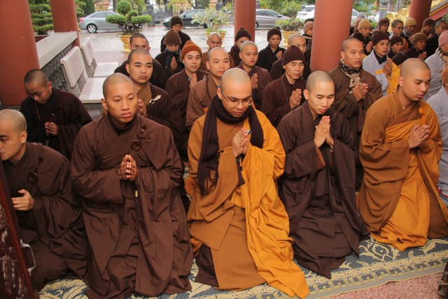 Thái Bình: 54 giới tử được thọ giới tại Đại giới đàn Thánh Long
