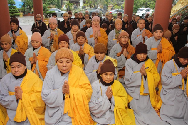 Thái Bình: 54 giới tử được thọ giới tại Đại giới đàn Thánh Long
