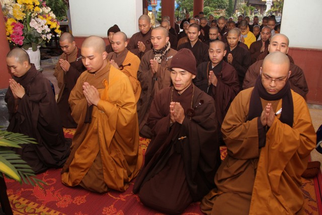 Thái Bình: 54 giới tử được thọ giới tại Đại giới đàn Thánh Long