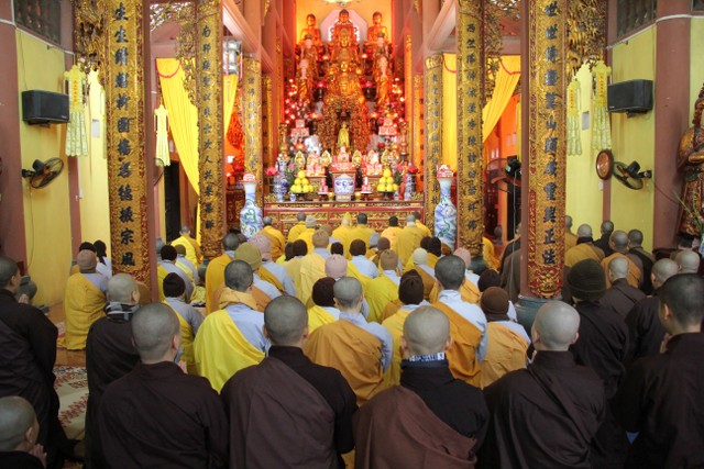 Thái Bình: 54 giới tử được thọ giới tại Đại giới đàn Thánh Long