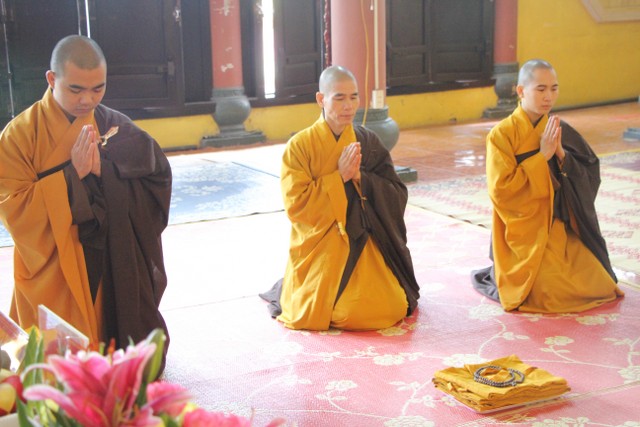 Thái Bình: 54 giới tử được thọ giới tại Đại giới đàn Thánh Long