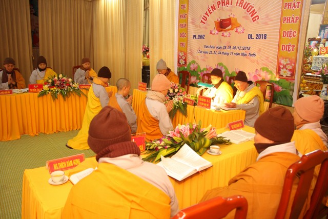 Thái Bình: 54 giới tử được thọ giới tại Đại giới đàn Thánh Long
