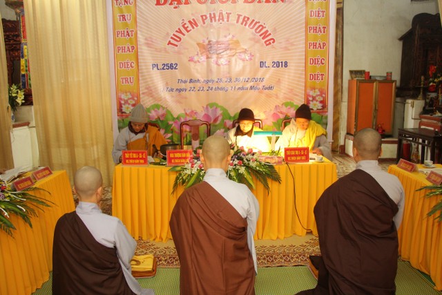 Thái Bình: 54 giới tử được thọ giới tại Đại giới đàn Thánh Long