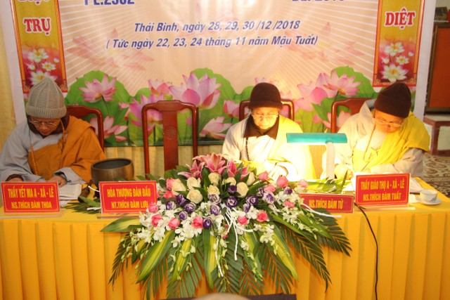 Thái Bình: 54 giới tử được thọ giới tại Đại giới đàn Thánh Long