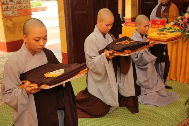 Thái Bình: 54 giới tử được thọ giới tại Đại giới đàn Thánh Long