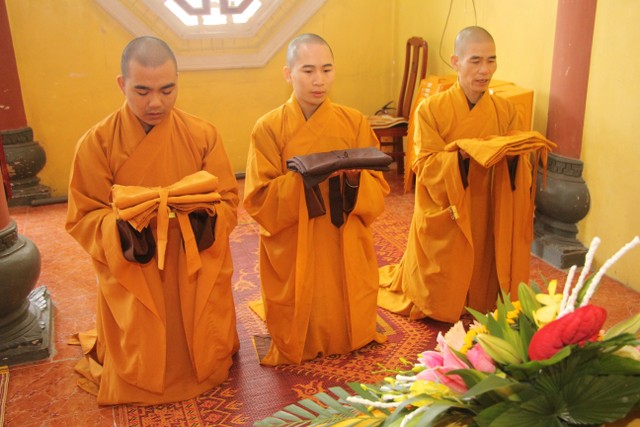 Thái Bình: 54 giới tử được thọ giới tại Đại giới đàn Thánh Long