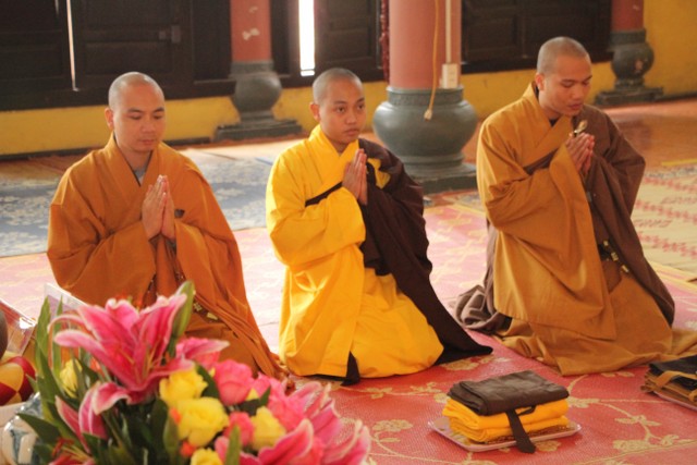 Thái Bình: 54 giới tử được thọ giới tại Đại giới đàn Thánh Long