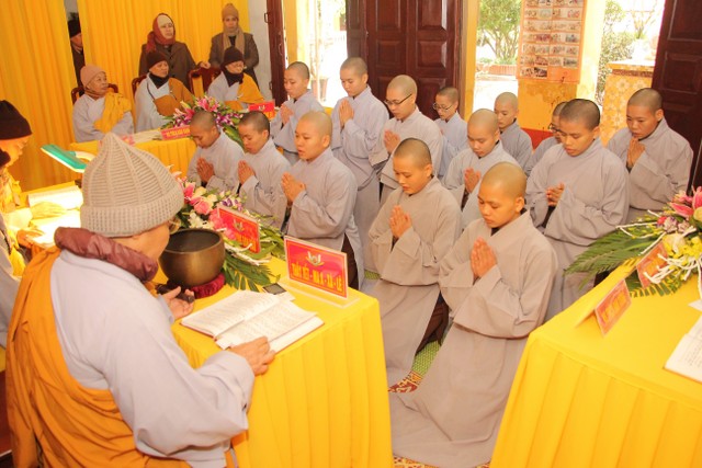 Thái Bình: 54 giới tử được thọ giới tại Đại giới đàn Thánh Long