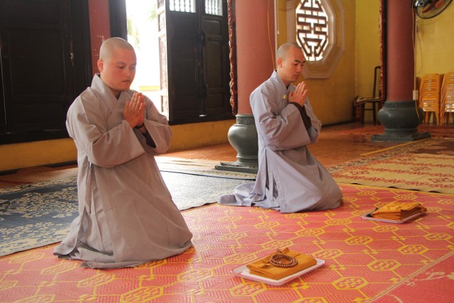 Thái Bình: 54 giới tử được thọ giới tại Đại giới đàn Thánh Long