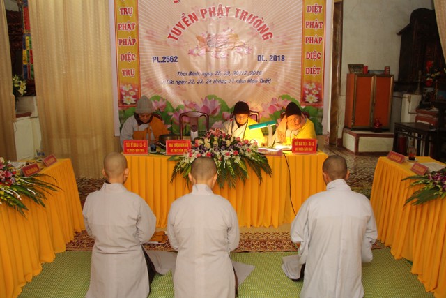 Thái Bình: 54 giới tử được thọ giới tại Đại giới đàn Thánh Long