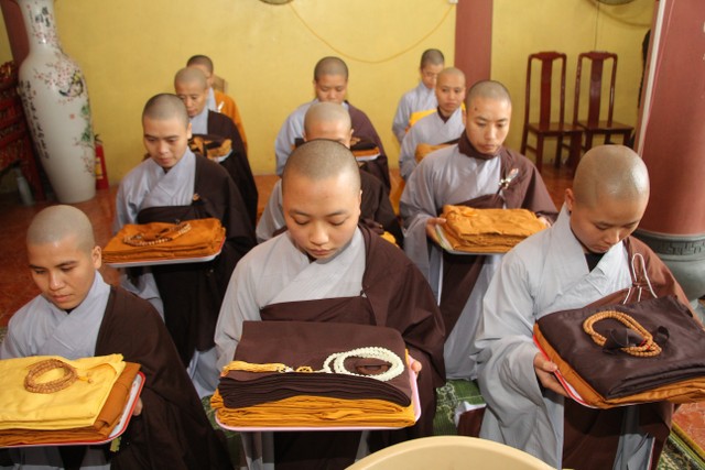 Thái Bình: 54 giới tử được thọ giới tại Đại giới đàn Thánh Long