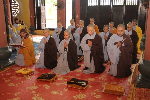 Thái Bình: 54 giới tử được thọ giới tại Đại giới đàn Thánh Long