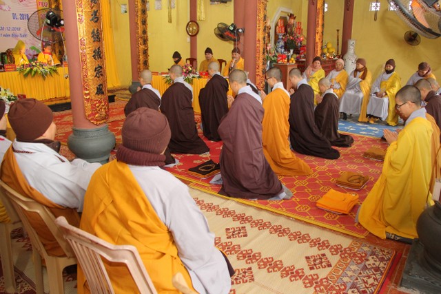 Thái Bình: 54 giới tử được thọ giới tại Đại giới đàn Thánh Long
