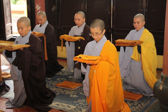 Thái Bình: 54 giới tử được thọ giới tại Đại giới đàn Thánh Long