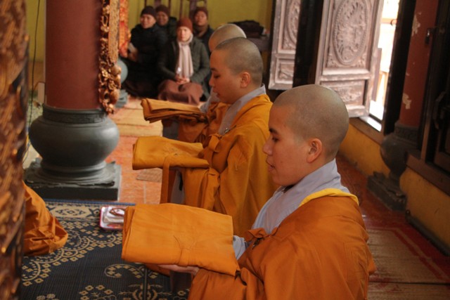 Thái Bình: 54 giới tử được thọ giới tại Đại giới đàn Thánh Long