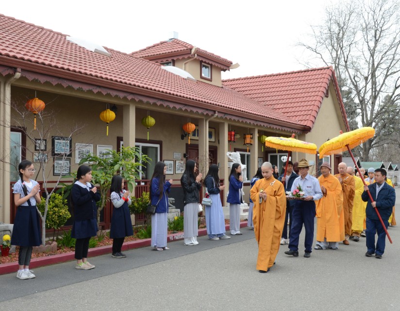Chùa Phổ Từ, Hayward (Hoa Kỳ) Tổ Chức Lễ Cầu An  Ngày Rằm Tháng Giêng Năm Kỷ Hợi (2019)