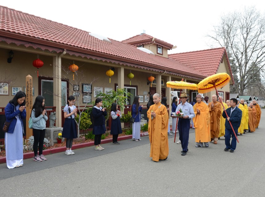 Chùa Phổ Từ, Hayward (Hoa Kỳ) Tổ Chức Lễ Cầu An  Ngày Rằm Tháng Giêng Năm Kỷ Hợi (2019)