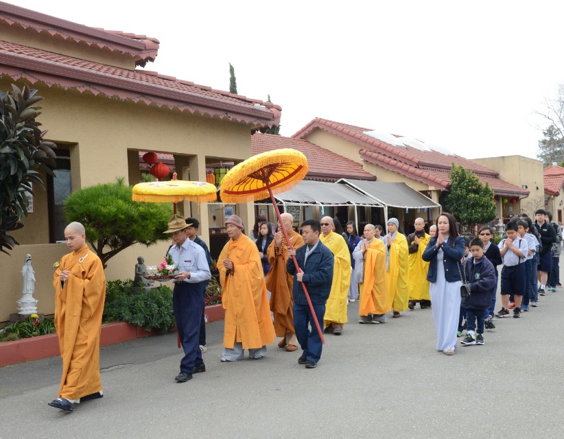 Chùa Phổ Từ, Hayward (Hoa Kỳ) Tổ Chức Lễ Cầu An  Ngày Rằm Tháng Giêng Năm Kỷ Hợi (2019)