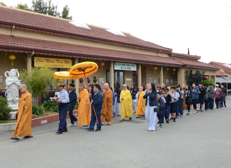 Chùa Phổ Từ, Hayward (Hoa Kỳ) Tổ Chức Lễ Cầu An  Ngày Rằm Tháng Giêng Năm Kỷ Hợi (2019)