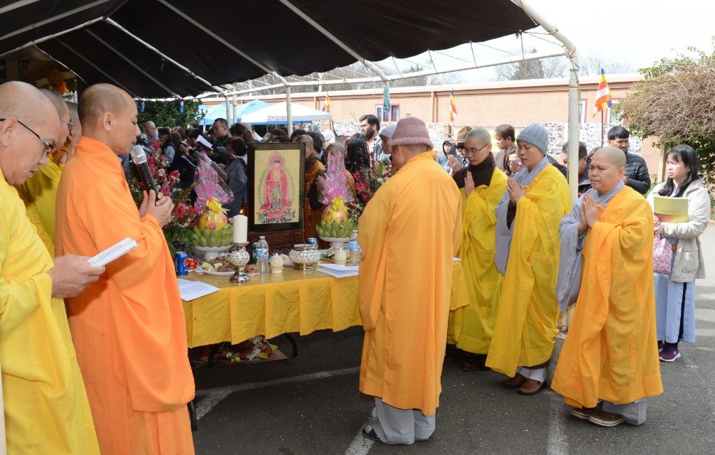 Chùa Phổ Từ, Hayward (Hoa Kỳ) Tổ Chức Lễ Cầu An  Ngày Rằm Tháng Giêng Năm Kỷ Hợi (2019)