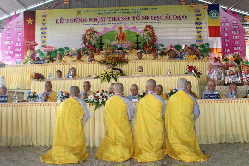 Đồng Tháp: Lễ tưởng niệm Thánh Tổ Kiều Đàm Di