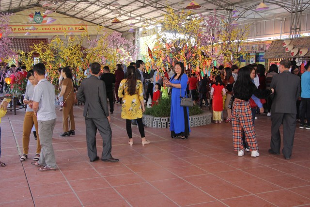 Thái Bình:Không khí đón Tết Kỷ Hợi tại chùa Từ Xuyên