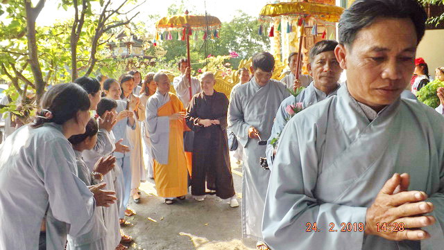 Khóa tu Bát quan trai đầu năm 2019 tại chùa Lộc Thọ
